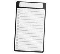 WEKAMOS Bloc Notes Magnétique pour Réfrigérateur Pet de Courses Effaçable Tableau Mémo Aimanté pour Organisation Maison et Bureau Surface Confortable Pratique pour Collègues et Famille