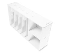 WEKAMOS Boîte à Portable Capacité Compartiments Organiseur de Monnaie Tiroir de Caisse pour Billets Reçus Rangement Financier Bureau