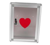WEKAMOS Boîte Aux Lettres Murale Verrouillable avec Capacité pour Lettres Suggestions Et Dons Urne De Collecte Sécurisée pour Extérieur