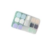 WEKAMOS Boîte Rangement Lentilles de Contact Portable Kit Stockage Lentilles avec Capacité Spacieuse Étui Pratique pour Voyage et Usage Quotidien