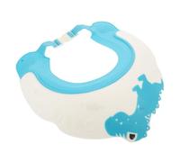 WEKAMOS Bonnet de Shampooing Garçon Fille Ajustable Étanche Chapeau de Lavage Cheveux pour Tout Petits Protection Yeux et Oreilles Accessoire Bain Garçon Fille Confortable et Ludique