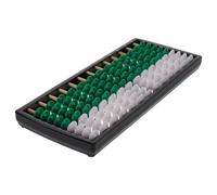 WEKAMOS Boulier Traditionnel Chinois Vintage Perles Colonnes Outil Apprentissage Mathématiques Calcul Garçon Fille Pédagogie