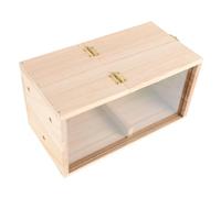 WEKAMOS Box D'élevage De Perroquets Nid D'oiseau en Nidification des Pigeons Lovebrds Bird House en Nichoir pour Cage Budgie Nichette Nid d'oiseaux Acrylique