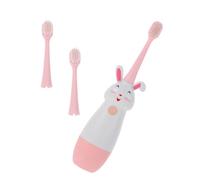 WEKAMOS Brosse à Dents Électrique pour Garçon Fille de Brosses à Dents Portables Couleur Vive avec Têtes de Rechange Soins Dentaires Amusants et Ergonomiques pour et Filles Design