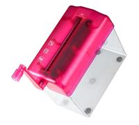 WEKAMOS Broyeuse Bureau Manuelle Compacte pour Documents Outil de Destruction Papier sans Électricité Accessoire Pratique pour Bureau et Usage Domestique Protection Confidentialité