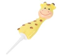 WEKAMOS Cake Giraffe Topper Petit Modèle Résine Décoration de Gâteau Anniversaire et Shower Accessoire Animal de Forêt pour Fête