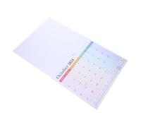 WEKAMOS Calendrier Magnétique Frigo Mois Planificateur Papier Aimanté pour Maison Bureau École Organiseur Familial Polyvalent