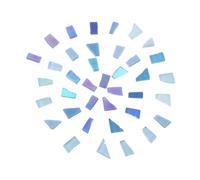 WEKAMOS Carreaux Mosaïque Verre Irréguliers pour DIY Petits Morceaux Colorés pour Loisirs Créatifs Décorations Maison et Projets Artistiques Kit Bricolage Polyvalent