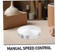 WEKAMOS Ceramic Pottery Trimming Wheel Manual Alloy Turntable Nonstick Clay Resistant Surface For Pottery Making And Throwing Artists