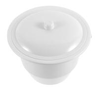 WEKAMOS Chamber Pot Portable Urinoir avec Couvercle Bassin de Toilette Plastique Compact et Stable pour Usage Adulte et Garçon Fille Isolation des Facile à Nettoyer