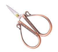WEKAMOS Ciseaux Couture Vintage Acier Inoxydable Motif Auspices Lames Durables et Confortables Ciseaux Tailleur pour Mariage et Travaux
