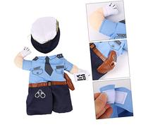 WEKAMOS Costume pour Chat Forme De Policier Vêtements De Cosplay pour Animaux Accessoires pour Animaux De Compagnie