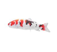 WEKAMOS Coussin Peluche Carpe Koi Réaliste Doux et Éducatif Décoration Chambre Garçon Fille Amusante et Confortable