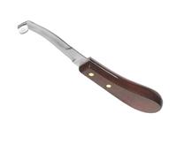 WEKAMOS Couteau à Réparer Les Sabots Professionnel en Acier Inoxydable Double Tranchant Main Droite Compact pour Coupe-Sabots Résistants à l'usure Usage Agricole Et Élevage