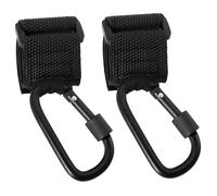 WEKAMOS Crochets pour Poussette en Alliage Pu Antidérapants, Légers et Résistants, Lot de 2 Pièces pour Transporter Vos Paquets Lors Courses