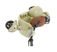 WEKAMOS de Hamster Lapin lit de Cochon d'Inde Accessoire Hamster Accessoire pour Hamster Scooter de décompression pour Hamster Musical pour Hamster Plastique Light Green