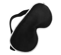 WEKAMOS De Sommeil Garçon Fille Doux Et Cache-yeux Anti-lumière Portable Confortable Pour Sommeil Paisible Et Voyage Couleur Noire