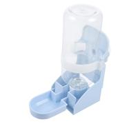 WEKAMOS Distributeur Eau pour Animaux de Compagnie Nourrisseur Suspendu pour et Chiens Pratique et Durable Facile à Nettoyer pour Cages Intérieures et Extérieures Couleur Bleue