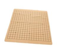 WEKAMOS Échiquier Chinois Pliable PU Plateau Velours pour Xiangqi et Go Portable pour Étudiants et Adultes Surface Lisse et Résistante