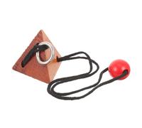 WEKAMOS Éducatif Bois Déverrouillage Cerveau Jeu Casse- Intellectuel Portable Bois pour Garçon Fille Ans Développement Logique et Coordination Main-œil