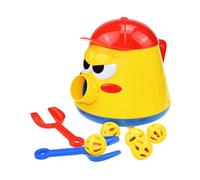 WEKAMOS Éducatif pour Garçon et Filles Pot à Jouets Électronique D’Éveil à Roues Universelles Ensemble de Jeu Moteur pour Développement Motricité Alimenté par Piles pour Jeu Intérieur