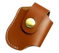 WEKAMOS Étui Cuir pour Briquet Portable avec Boucle de Ceinture Protection Rayures et Facile à Transporter pour Usage Extérieur