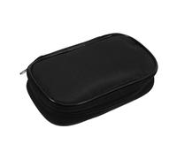 WEKAMOS Étui Rigide Organiseur Pour Sang Et Fournitures Médicales, Pochette De Transport Noire Compacte Fermeture Éclair, Mallette De Voyage Pratique Pour Déplacements Et Bureau