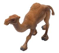 WEKAMOS Figurine de Chameau Simulée Kaki Modèle Animal Éducatif pour Garçon et Filles Ornement Animalier Statique de Taille Moyenne Pédagogique Réaliste pour Décoration et