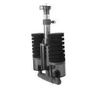 WEKAMOS Filtre Éponge Double pour Aquarium Filtration Biologique et Entretien Facile, Structure à Double Tête en Éponge et Plastique pour Aquarium et Petits Animaux Aquatiques