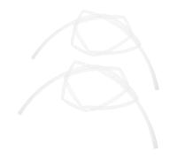 WEKAMOS Gaine Thermorétractable Transparente 5 Mm pour Embouts de Lacets de Chaussures, Kit Réparation 2 Pièces, Accessoire Pratique pour Cordons et Baskets, Protection Solide et