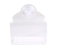 WEKAMOS Gamelle pour Reptiles en Plastique Surface Lisse et Construction Solide, Bol à Ventouse Stable pour Gecko et Scorpion Aquariums en Verre ou Boîtes Acryliques