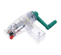 WEKAMOS Générateur Électrique Manuel À Manivelle Expérience De Production D'Électricité Petit Générateur Électrique Manuel