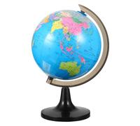 WEKAMOS Globe Terrestre Éducatif De Bureau pour Adultes Grand Format avec Support Stable Outil Pédagogique Géographique pour École Maison Décoration