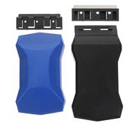 WEKAMOS Grattoir Magnétique pour Aquarium Petit, Brosse Magnétique en Mousse Bleue, Outil de Nettoyage Vitre Aquarium 84x47x43mm, Nettoyage Algues Eau Douce et Eau Salée, Fournitures