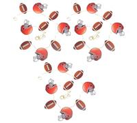 WEKAMOS Guirlande de Fanions en Papier Thème Casque de Rugby, Lot de 3 Banderoles Sportives Résistantes la Décoloration, Décoration Murale pour Fête D'anniversaire Football,