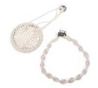 WEKAMOS Hamac Suspendu en Corde de Coton Doux pour Reptiles, Pont D’Escalade Grand Format pour Terrarium, Accessoire Décoratif pour Araignées Sauteuses et Geckos, Pont D’enclos Naturel