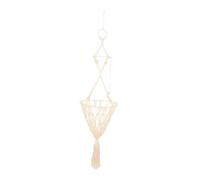 WEKAMOS Hand Woven Cotton Rope Cat Cradle Bed Semi Enclosed Design Breathable Net Structure Hanging Hammock for Year Round Indoor Comfort