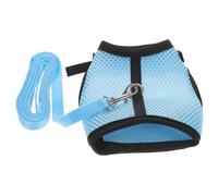WEKAMOS Harnais avec Laisse pour et Hamster Gilet Maille Confortable Contrôle Facile pour Promenades Extérieur Accessoire Décoratif pour Petits Rongeurs