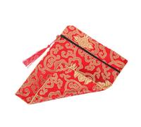 WEKAMOS Housse De Rangement Pour Bouddhiste Soie Avec Inscriptions Confucéennes Rouge Pour Textes Sacrés Et Documents Importants