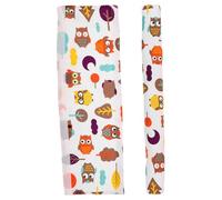 WEKAMOS Housse de Rechange pour Guidon de Poussette en Coton 2pcs, Manchon Antidérapant Protecteur pour Poussette et Trotteur, pour Promenades Quotidiennes