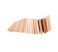 WEKAMOS Instrument de Percussion Bois Portable Cognitif pour Garçon Fille Claque Bois Naturel Accordé Développement Musical et Coordination Main Œil