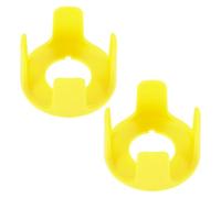 WEKAMOS Interrupteur d'arrêt d'urgence couvercle de sécurité 2 pièces, couvercle de protection pour arrêt d'urgence, protection pour bouton stop urgence, facile à installer, pour usines