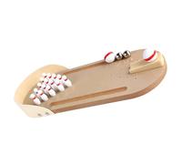 WEKAMOS Jeu de Bowling Miniature de Table pour Garçon Fille et Adultes de Quilles Intérieur Interactif Familial de Boules et Piste Compacte pour Activités Parent-garçon Fille