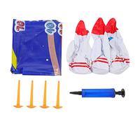 WEKAMOS Jeu de Fléchettes Gonflable pour Garçon Fille de Interactif Parent Garçon Fille Tapis de Jeux Extérieur pour et Divertissement Sûr et Éducatif