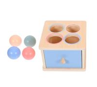 WEKAMOS Jouet Montessori pour Puzzle De Reconnaissance Et Formes Activité Éducative Précocité pour Apprentissage à Et Maternelle