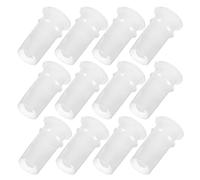 WEKAMOS Jouets couineurs 100 pièces en Plastique Blanc, Accessoires pour Jouets d’Animaux et modèles, idéaux pour Loisirs créatifs et Jouets éducatifs