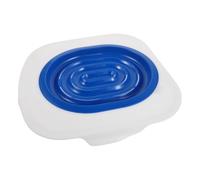 WEKAMOS Kit Apprentissage Propreté pour Chat avec Bac à Litière Bleu, Plateau Intérieur Amovible, Système D'entraînement pour Chatons, Maison et L'éducation du Chat