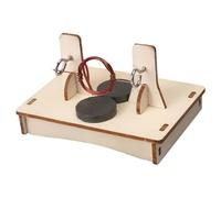 WEKAMOS Kit de Science Expérimentale DIY Motorélectrique Bois Éducatif pour Garçon Fille Complet pour Apprentissage Pratique et Développement des Compétences Scientifiques