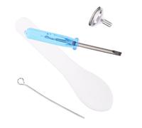 WEKAMOS Kit Entonnoir Mini-urne Fonction de Remplissage en Acier Inoxydable, 4 Pièces, Compact pour Urnes Funéraires et Bijoux Funéraires, Adapté aux Animaux et Usages Commémoratifs