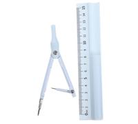 WEKAMOS Kit Multifonction Compas Crayon Règle Précision pour Dessin Technique Scolaire et Professionnel